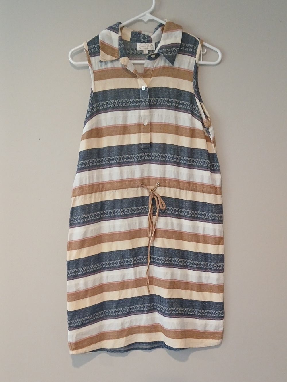 Mudpie Sleeveless Stripe Dress
